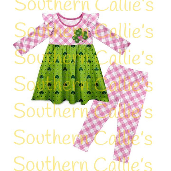 St Patty's Day Pant Set