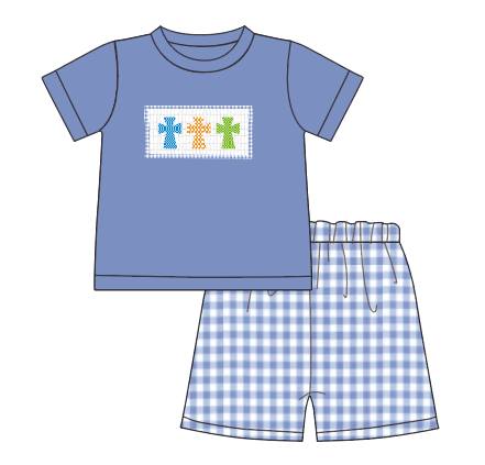 Boys Easter Short Set