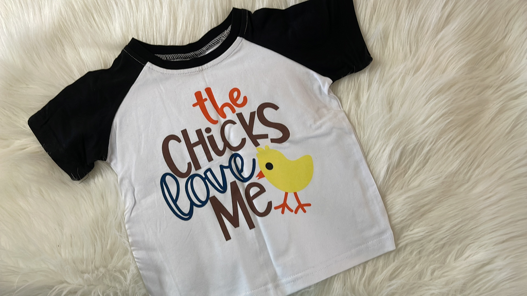 Chicks Love Me Boy's Top