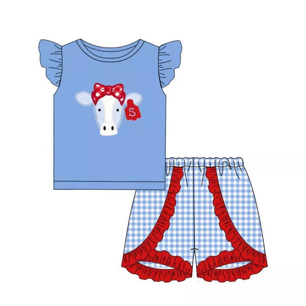 Cow Short Set