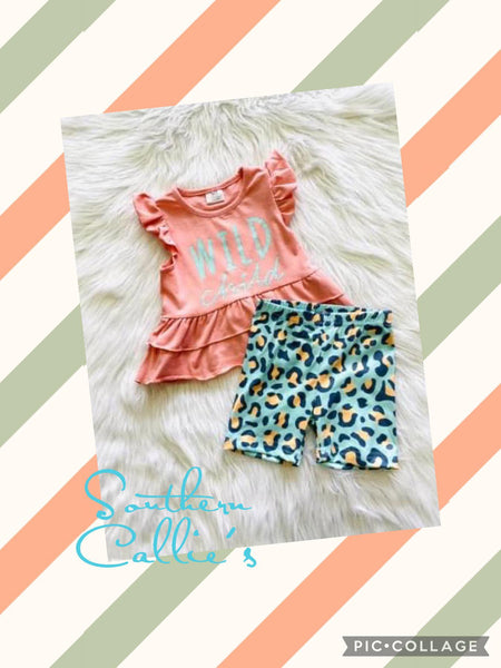 Wild Child Short Set