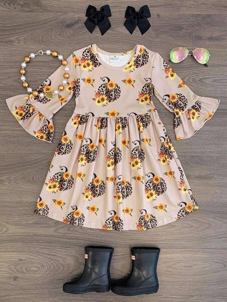 Cheetah Pumpkin Dress