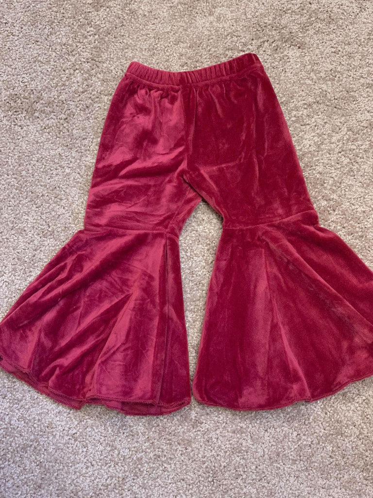 Burgundy Velvet Bells