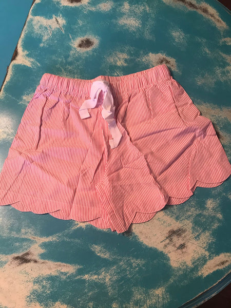 Seersucker Ladies Lounge Shorts