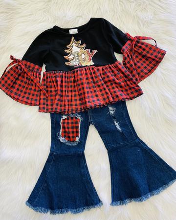 Christmas Denim Set